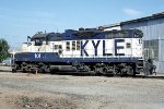 Former SD&AE GP9 KYLE #101 on SJVR